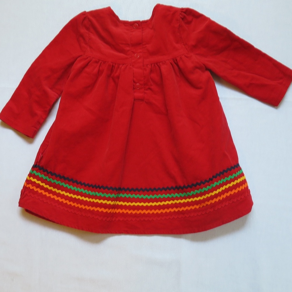 Little Bird Baby Girl Rainbow 6-9 Months Dress - Picture 2 of 7